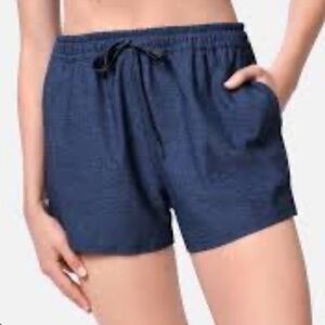 Outdoor Voices navy Sunday 3” shorts discontinued style